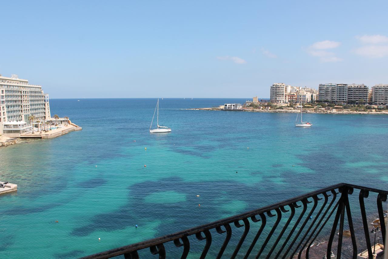 Spinola Bay Top Floor Seafront 3 Bedroom Apartment With Panoramic Sea Views - By Getawaysmalta Saint Julian's Exterior photo