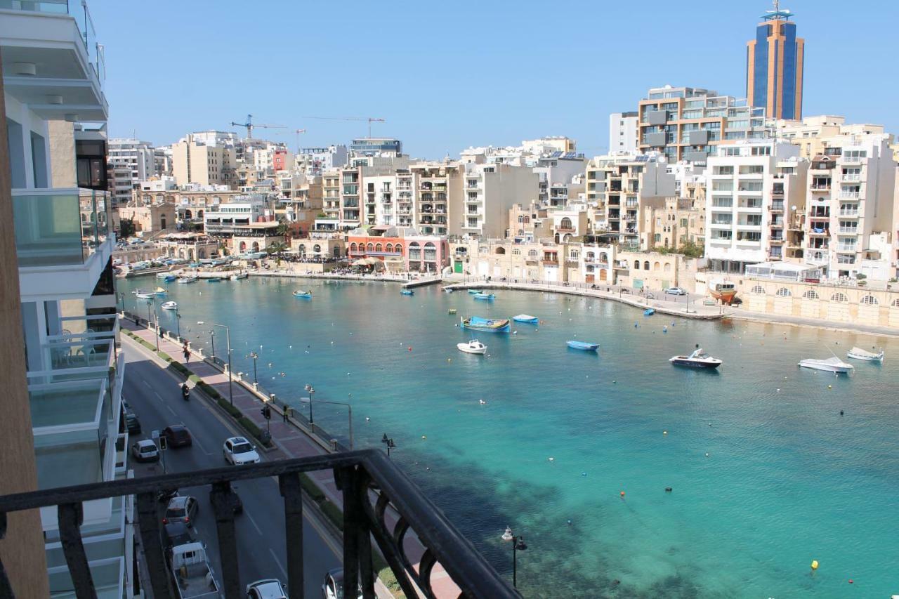 Spinola Bay Top Floor Seafront 3 Bedroom Apartment With Panoramic Sea Views - By Getawaysmalta Saint Julian's Exterior photo